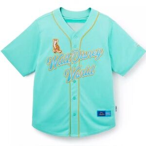 Walt Disney World Princess Jasmine Aladdin Adult Baseball Jersey NEW